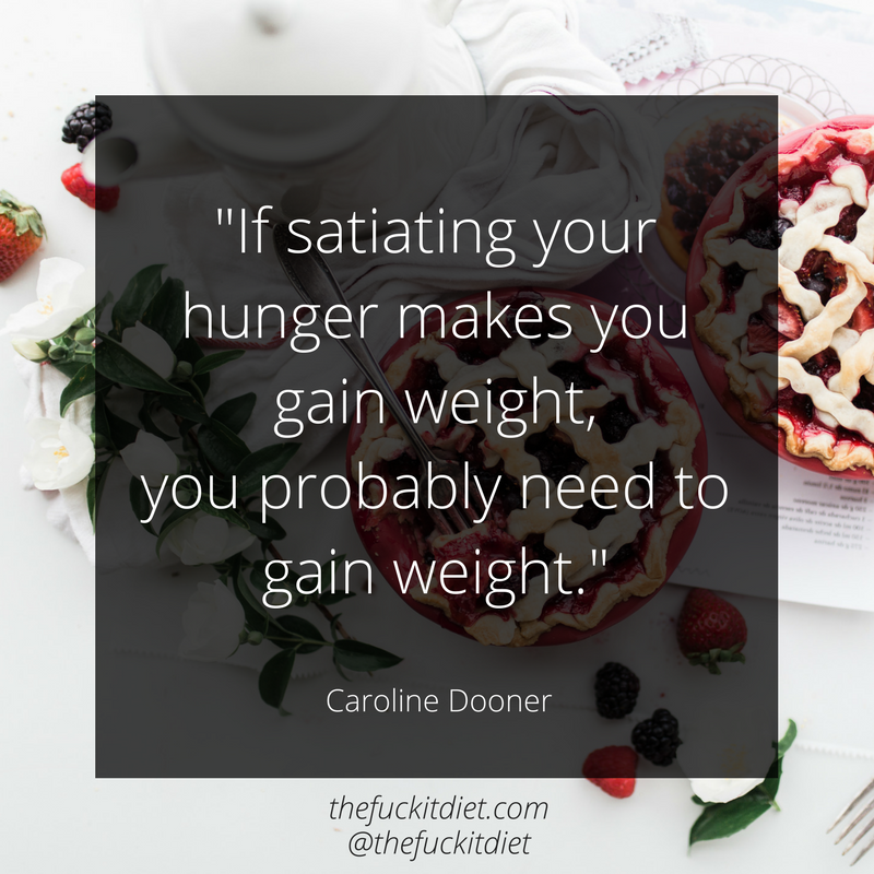 Portion Control is a Diet